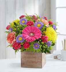 Vibrant Jewel Bouquet Davenport Florist - Same Day Flower Delivery - Flower Power 